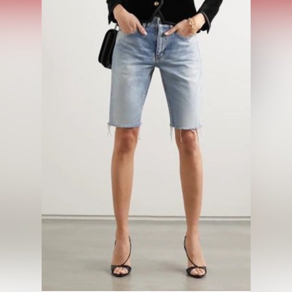 Saint Laurent, Anouk Patent Leather Slingback Sandals - Picture 5 of 15